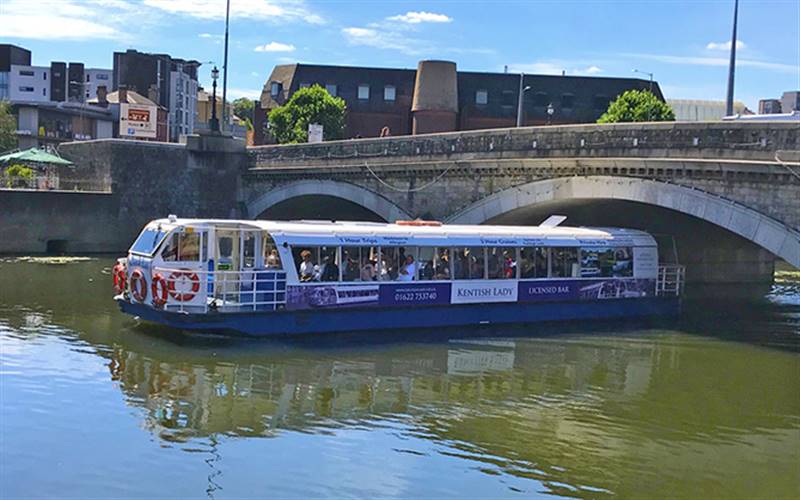 Kentish Lady River Cruise & Canterbury 
